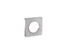 SCHNEIDER ELECTRIC Odace Touch afdekplaat, 1-polig, aluminium