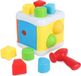 Sort & Beat Baby vormpjes - Activiteiten kubus - Kubus sorteerspel - educatief - leerspel - vormenstoof - geometrische vormen - blokken - speelblokken - babyspeelgoed - blokkendoos