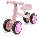 KinderKraft Kinderkraft CUTIE FLASH 3-Wiel Loopfiets - Roze