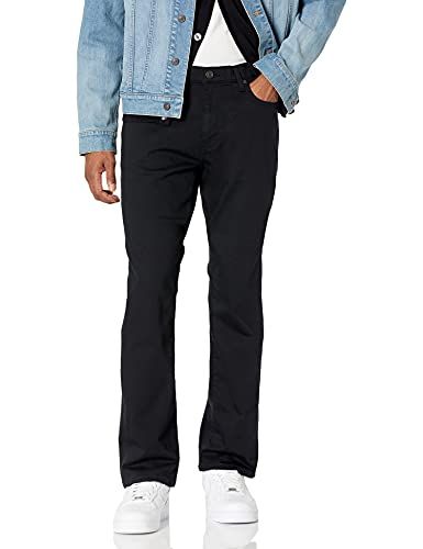Amazon Essentials Men's Slim Fit Bootcut Jeans - Black - 28W / 32L