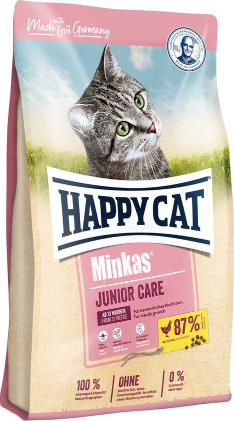 Happy Cat Minkas Junior Care Gevogelte - 1,5 kg