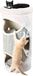 Merkloos / Sans marque Shenzhen Haorui Industrial Technology Co., Ltd. Krabton voor katten - Krabpaal voor katten - 85 cm - Grijs
