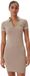 Guess Pepi 4G Robe moulante sans coutures à manches courtes et col polo
