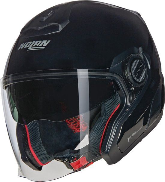 Nolan N40-5 06 Classico 301 Zwart Glossy Jethelm Maat XXS