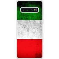 Samsung Galaxy S10 Drapeau italie Verstevigd hoesje met sublimatie bedrukking
