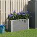 Maison Exclusive - Jardinière surélevée, gris, 75 x 30 x 42 cm, en WPC et aluminium