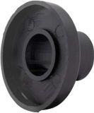 Topgear Stofkapje zwart - 13 cm as - korte as - Ø 20 mm - hoogte 28 mm