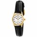 Casio Dames LTP-1154PQ-7BEG Horloge Leer Wit Goudkleurig 23 mm