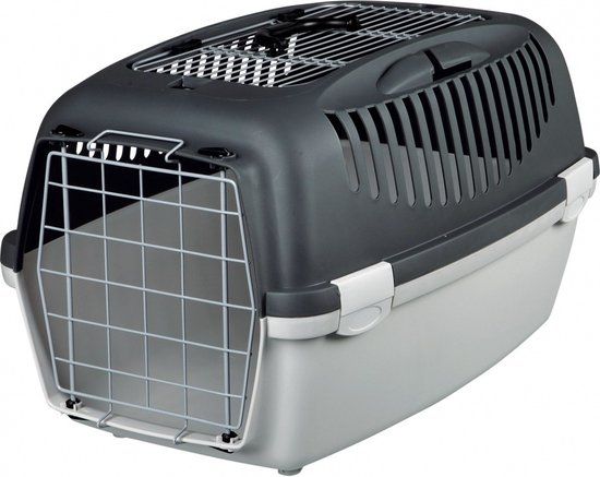 Trixie Capri Open Top Cat Carrier - Gray - 40 x 38 x 61 cm