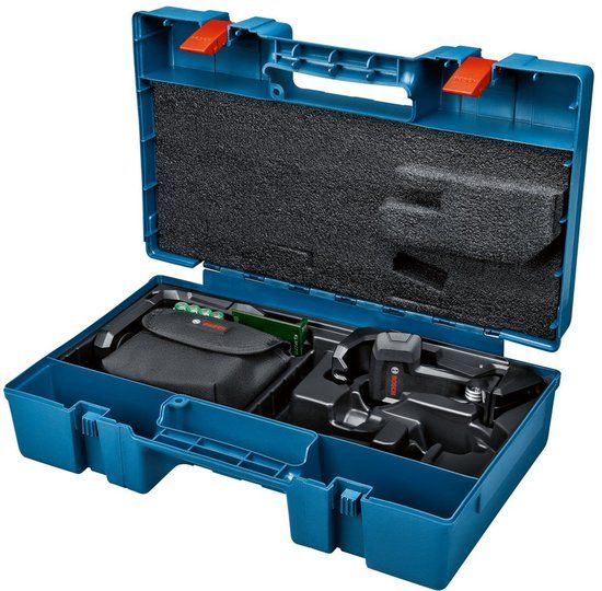 Bosch GLL 2-15 G Professional Lijnlaser - Groen - 15m - Incl. Batterijen & Statief