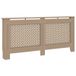 vidaXL Cache-radiateur 172x19x81 cm MDF Brun