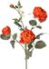 Top Art Kunstbloem roos Ariana - oranje - 73 cm
