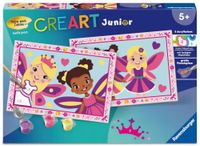 CreArt, Ravensburger CreArt, Malen nach Zahlen Junior - Feen-Prinzessinnen