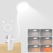 Leeslamp voor het bed, led-leeslamp, klemlamp, bureaulamp met 6 kleuren en 5 helderheidsniveaus, 360° flexibel met zwanenhals, CRI 80, perfecte bedlamp voor leren en werken