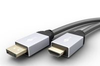 Goobay 71460 video kabel adapter 1 m DisplayPort HDMI Zwart
