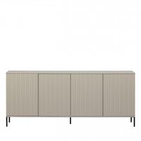 WOOOD New Gravure Dressoir - Pin - Dust - 85x200x44