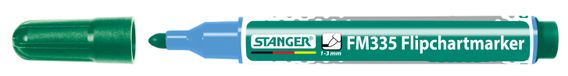 Stanger 713003 markeerstift 10 stuk(s) Kogelpunt Groen