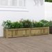 Prolenta Maison Exclusive - Plantenbak 180x31x31 cm, gemaakt van geïmpregneerd grenenhout