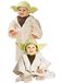 Rubies Officiële Disney Star Wars Baby Yoda kostuum, kinderkostuum baby maat Halloween