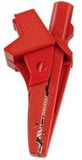 HT Instruments 5004-IECR Banaanstekker Bananenbus, Bus 4 mm, Steekaansluiting 4 mm, Krokodilklem CAT III 1000 V Rood