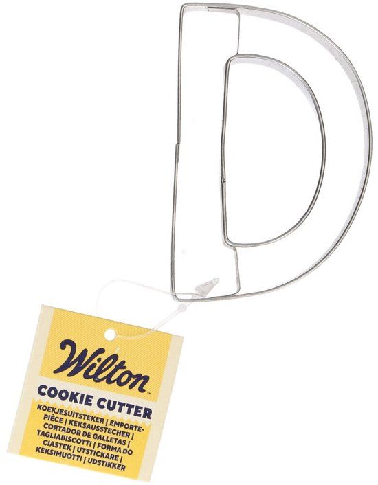 Wilton Koekjes Uitsteker - Letter D