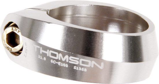 SHIMANO Zadelpenklem - zilver