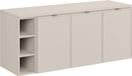 Sublima Meuble de salle de bain 140 cm Cachemire mat avec plan de travail