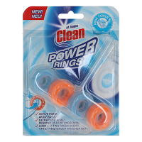 At Home At Home Clean toiletblok Power Rings Aqua Power 40 gram (1 stuk)