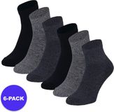 Apollo (Sports) - Sport Enkelsokken - Unisex - Blauw - 36/41 - 6-Pack