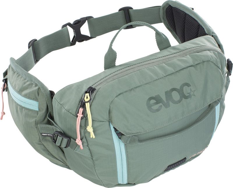 EVOC Hip Pack 3l + Bladder 1,5l, olive - Groen