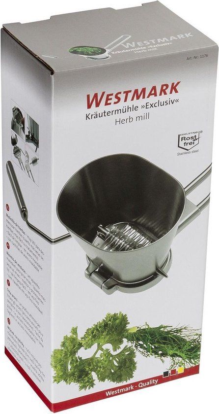 Westmark Kruidenmolen - Zilver - Staal - 20 cm