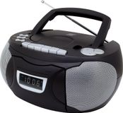 Soundmaster SCD5750SW CD Boombox met Radio, Cassettespeler en Microfoon