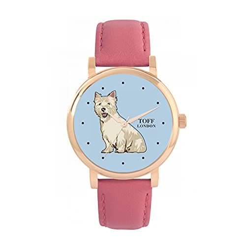 Toff London West Highland Terrier Hondenhorloge - 5059656808268