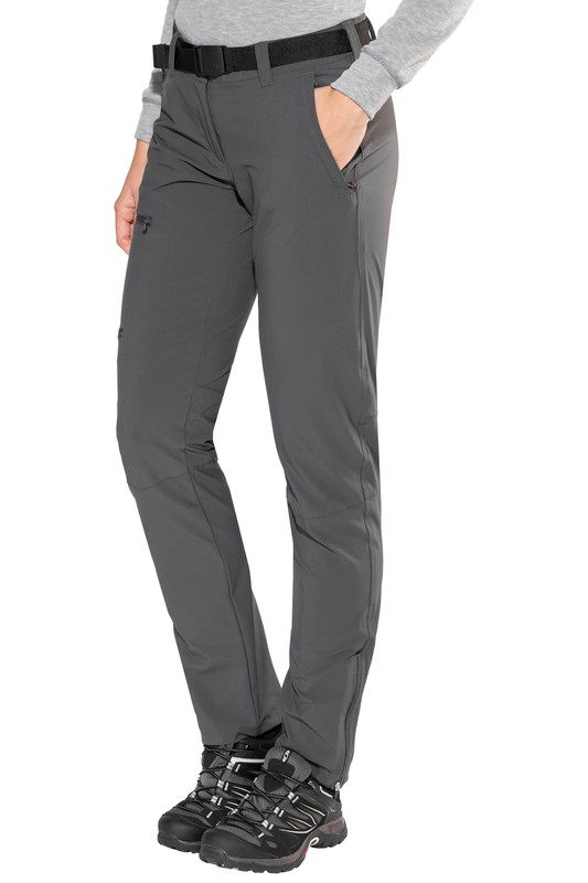 Maier Sports Inara Slim lange broek Dames grijs 46 2018