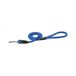 Record - Slangvormige hondenriem – blauw – maat M