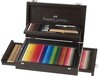 Faber-Castell Art & Graphic Kleurpotloden - 125 stuks - Houten kist