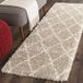 Safavieh Shaggy tapijt, SGM831, geweven polypropyleen lopers, 62 x 240 cm, beige/ivoor