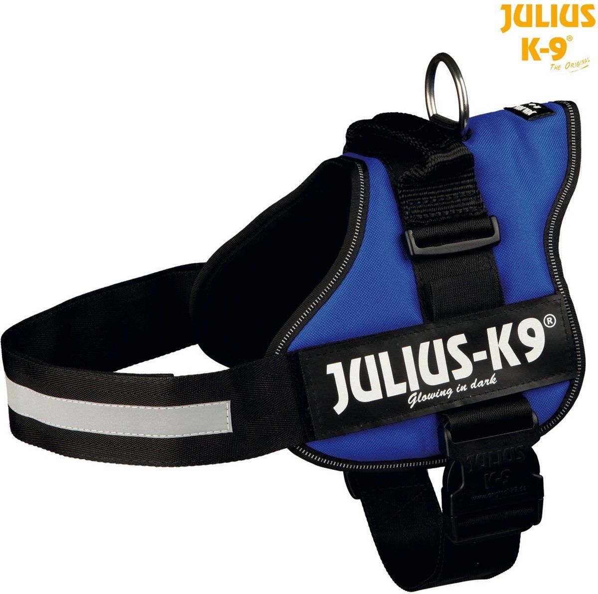 JULIUS K9 IDC Powertuig/Harnas - Maat 2/71-96cm - XL - Blauw