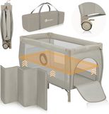Lionelo Stefi Plus - Campingbedje 2in1 - Beige