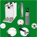 HAJUS AG Ensemble complet - Tireuse à bière - Kontakt 40 - 2 robinets, 50 l/h - Beertender - Tireuse domestique - Refroidisseur de bière - avec coupleur de fût type D, adaptateur NC
