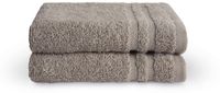 Byrklund Gant de toilette - Lot de 6 - Qualité hôtel - 100% Coton (BCI) - 500 g/m² - 30x50 cm - Taupe