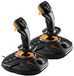 Thrustmaster T.16000M FCS SPACE SIM DUO Joystick - PC - Black, Orange
