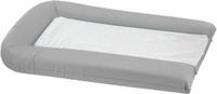 DOMIVA Aankleedkussen PVC parelgrijs + 2 sponzen