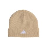 adidas uniseks-kind Little Kids 3 Stripes Beanie Hat, Khaki Three, XS-S