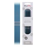 KnitPro Jeu d'aiguilles Trendz 20 cm de long, épaisseur : 5,5 turquoise