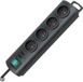 Brennenstuhl Primera-Line multiprise 4 prises noir 1,5m H05VV-F 3G1,5 *FR*