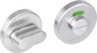 INTERSTEEL WC-sluiting met stift 8mm metalen onderrozet RVS