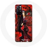 Maniacase Hoesje voor Xiaomi Redmi Note 11s 5G Itachi Uchiwa Naruto Anime