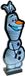 Kurt S. Adler Kunststof Infinity Light - Disney Olaf 65cm Wit