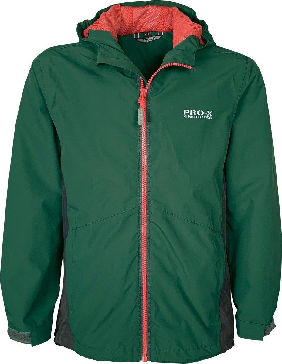 Pro-x Elements Outdoorjas Olof Junior Polyester Donkergroen Maat 128